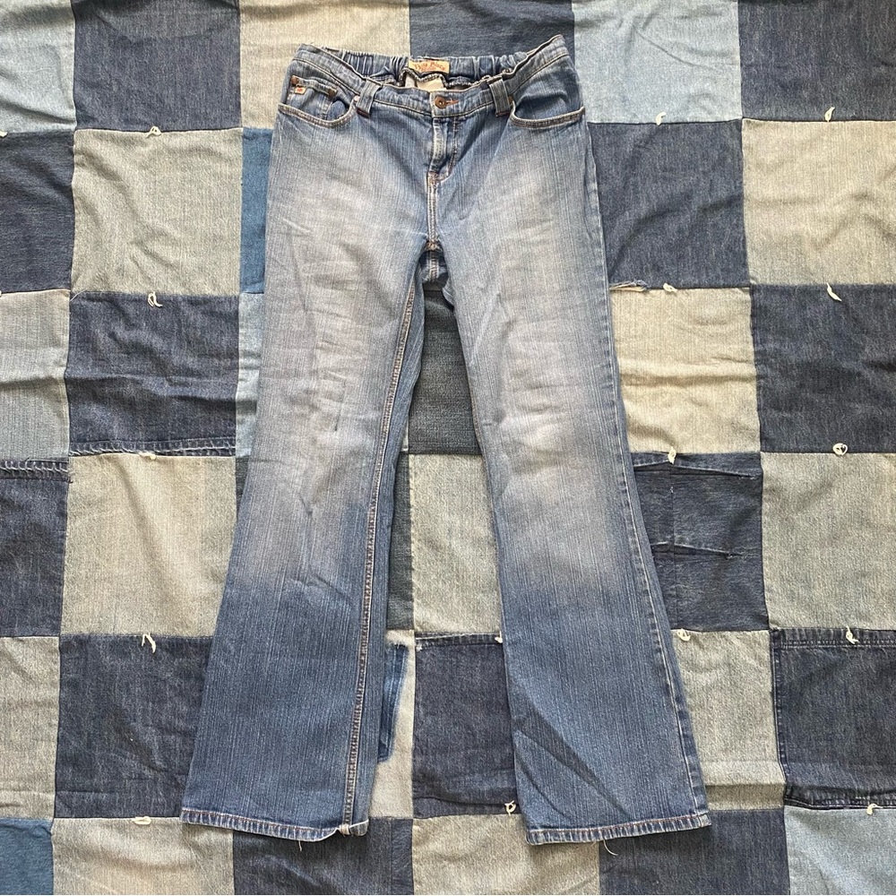 y2k paris blues bootcut jeans size S